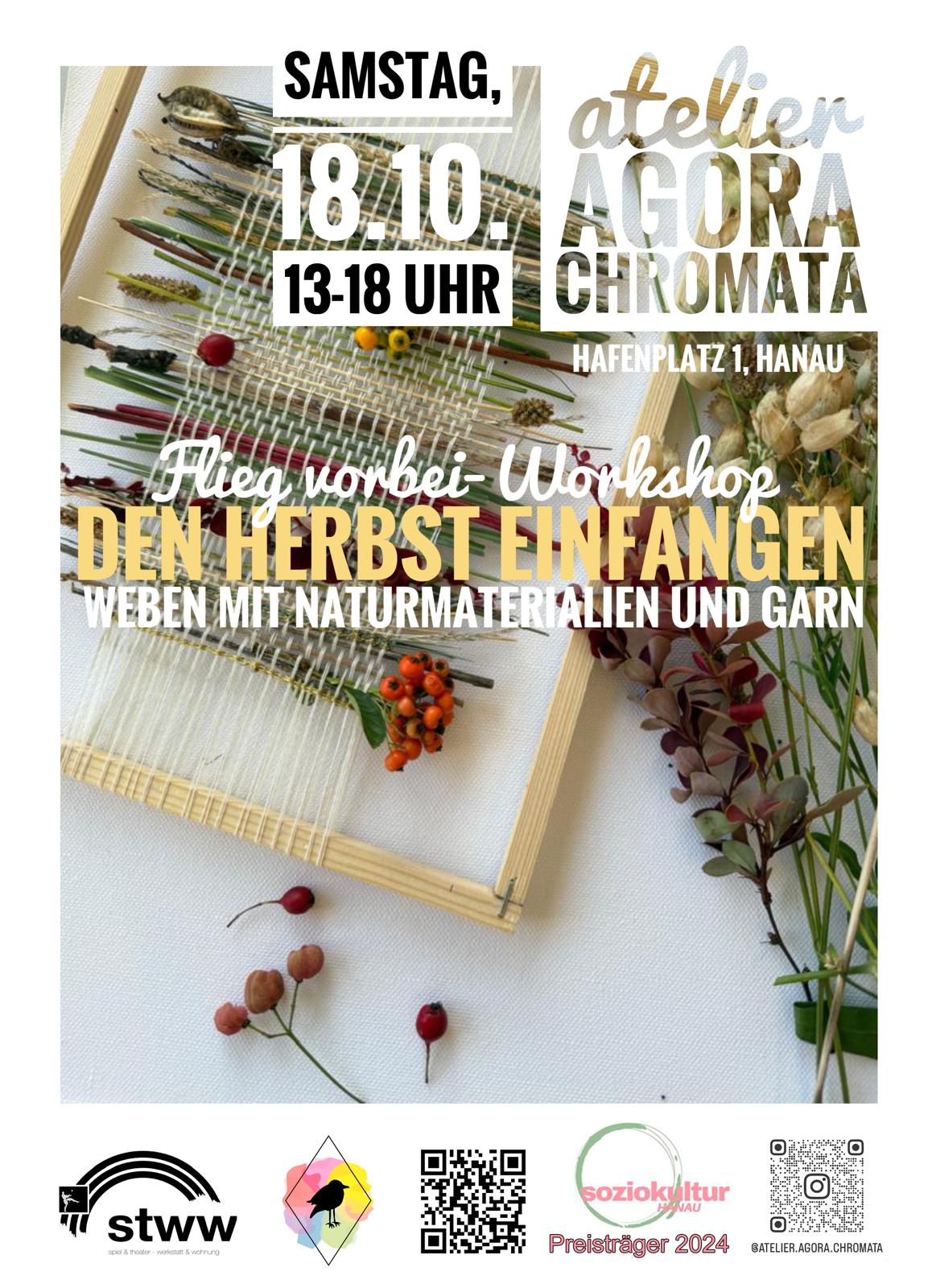 Flieg vorbei Workshop "Den Herbst einfangen"
